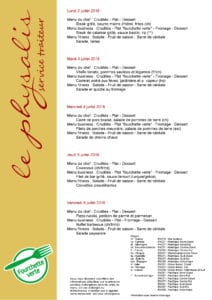 2018-27 menu traiteur