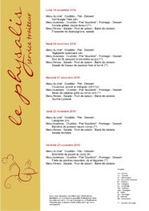 2018-47 menu traiteur